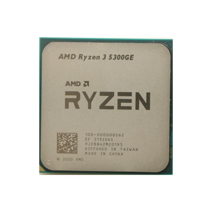 【中古】動作品★ AMD Ryzen 3 5300GE 100-000000262 3.6GHZ AMD CPU 送料無料★初期保障有