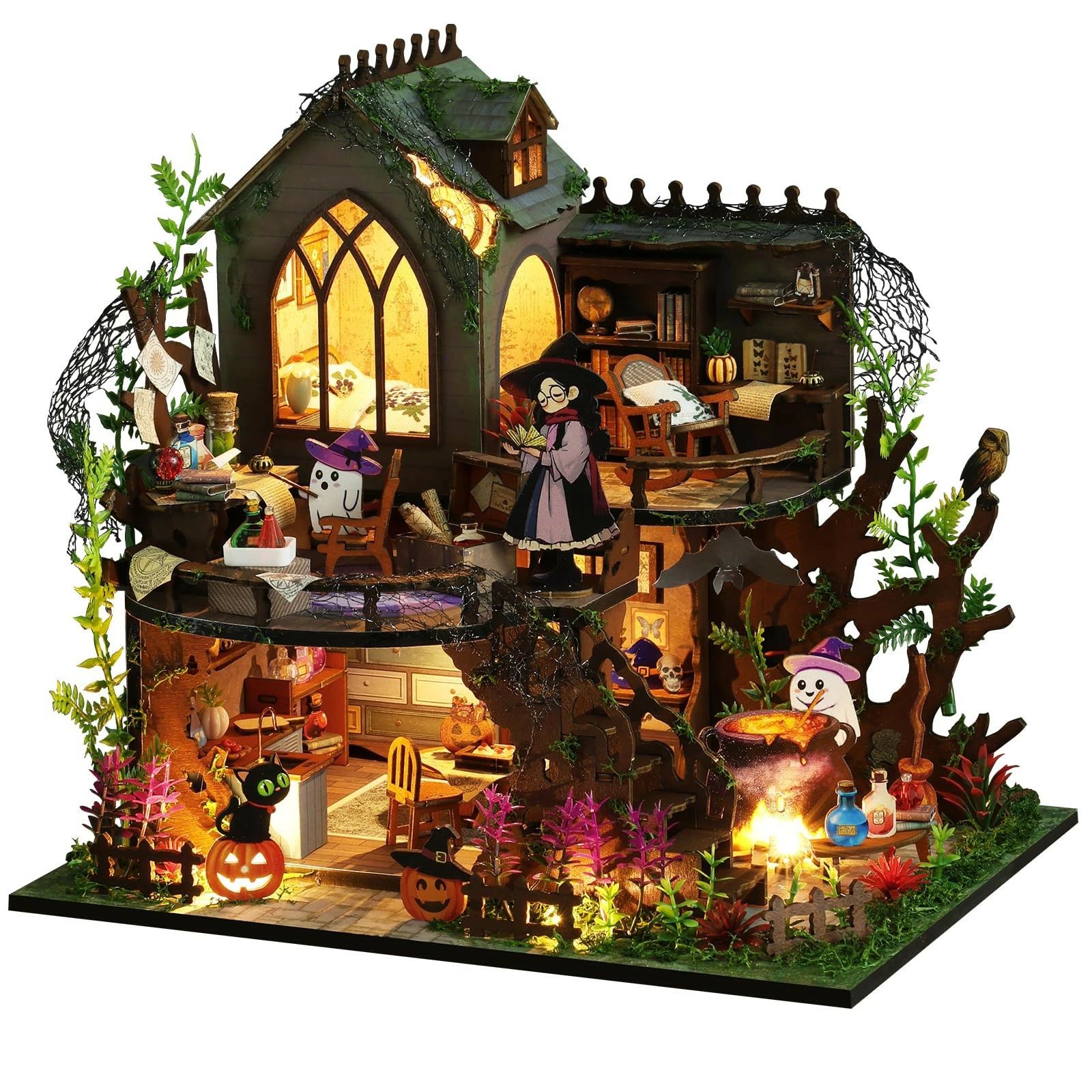 楽天市場】diyドールハウス キット ミニチュアハウス キット