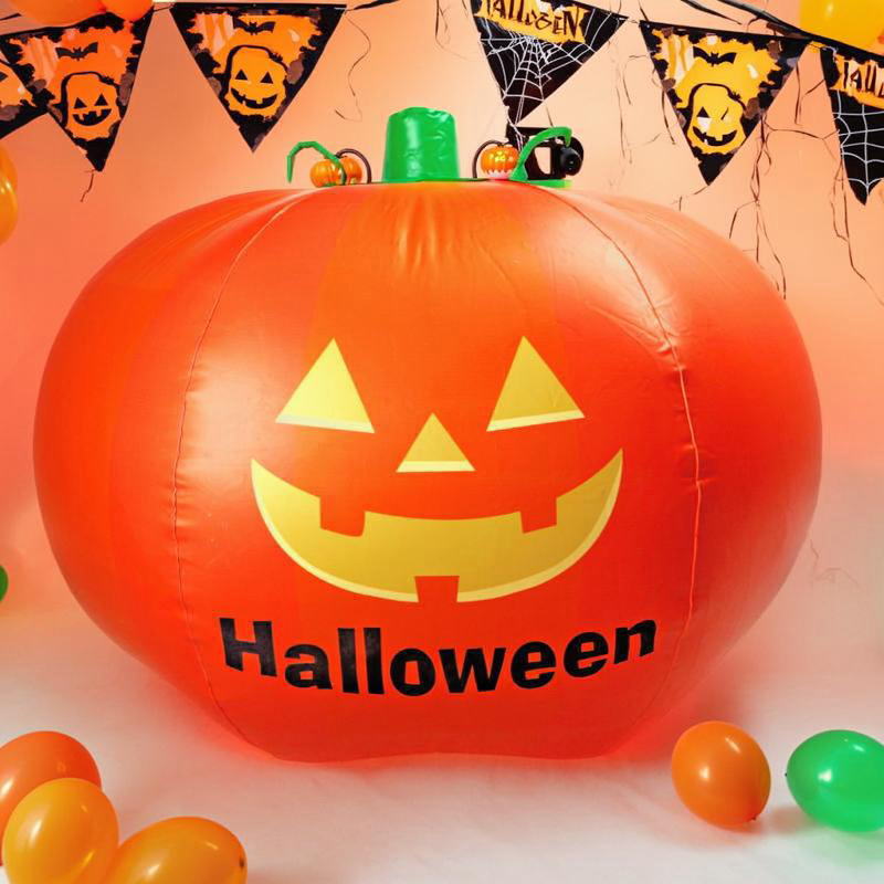 楽天市場】ハロウィン装飾 エアーディスプレイ Bigビニールパンプキン