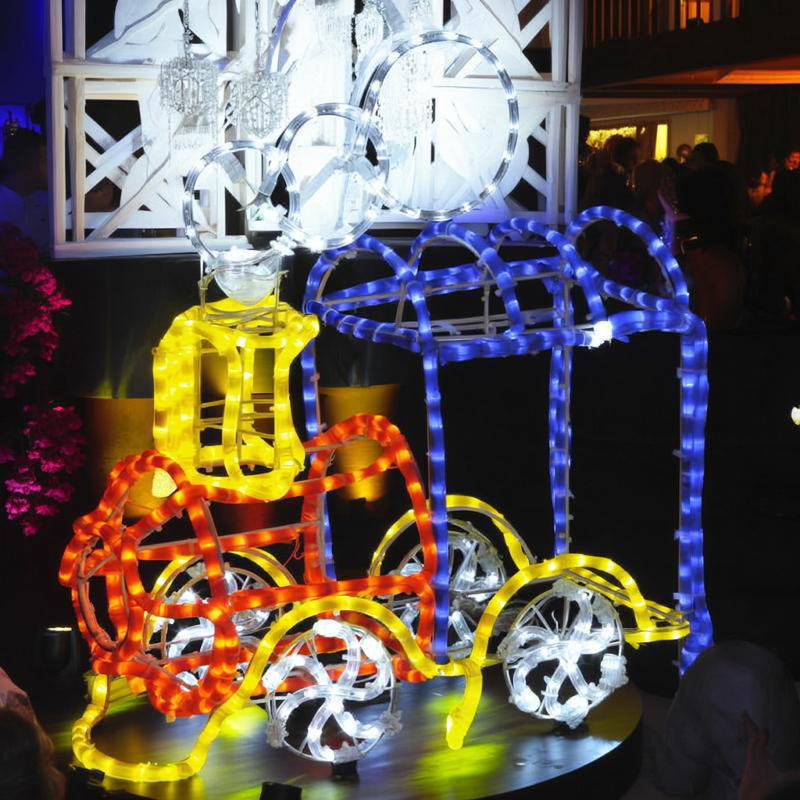 イルミネーション　汽車　トレイン　電飾 汽車 電車 トレイン 乗り物のイルミネーション|イルミネーション販売