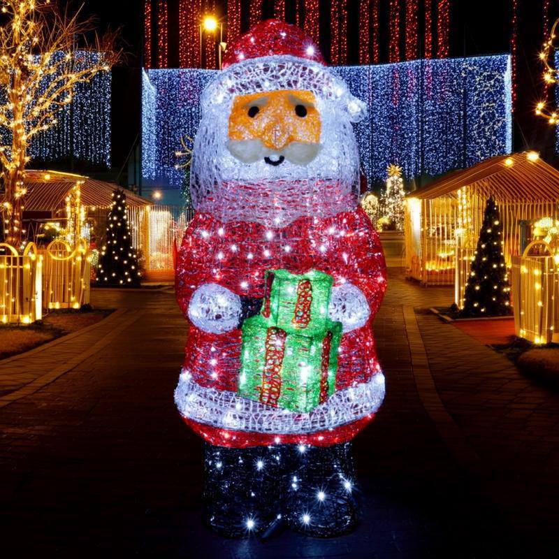 楽天市場】LEDクリスタルモチーフ3連プレゼントボックス WG-23461