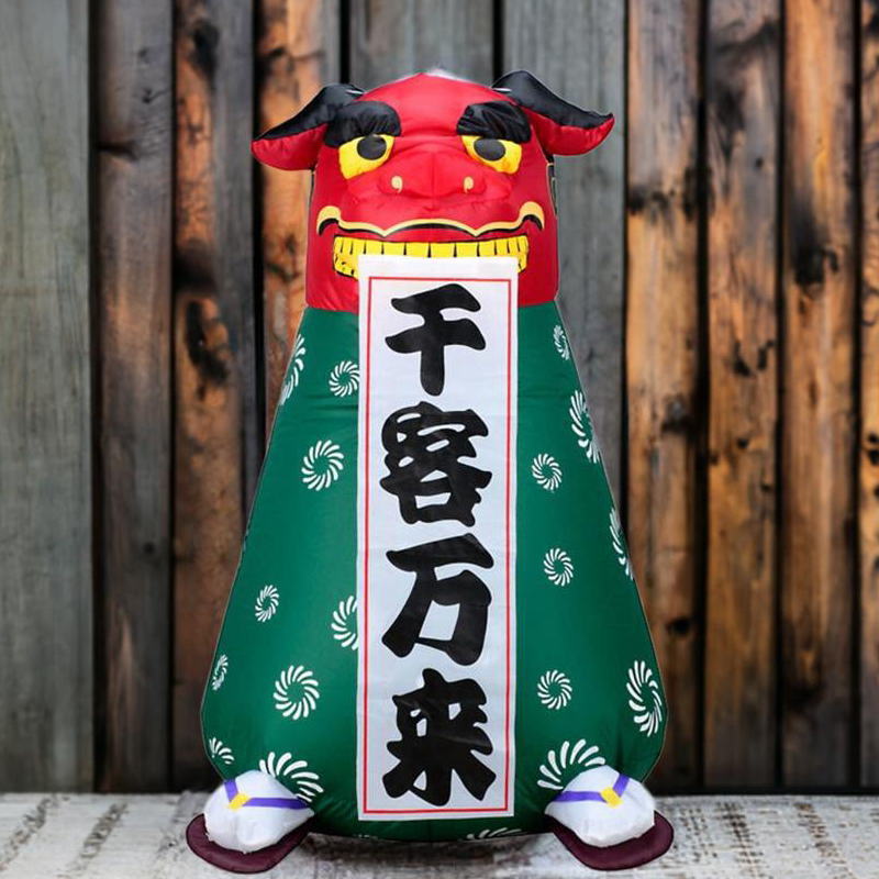 楽天市場】エアーディスプレイ 獅子舞 イルミネーション エアバルーン