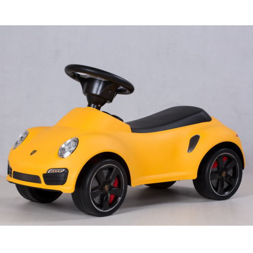 楽天市場 足けり乗用玩具 ポルシェ 911 イエロー Porsche 911 Turbo S Riding Toy Car エスプラネード 楽天市場店