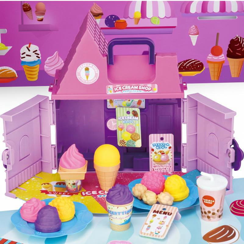 楽天市場】アイスやさん なりきりセット{ ごっこ遊び おままごと 玩具