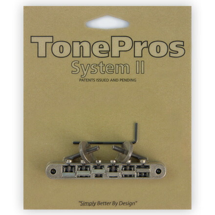 衝撃特価 TonePros AVR2-AS アンティーク シルバー トーンプロス 