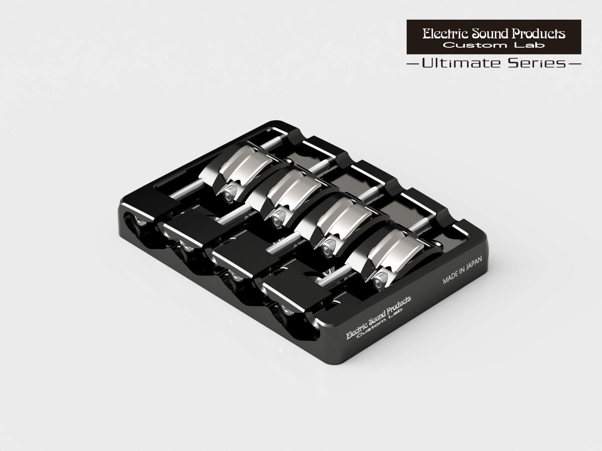 Esp Custom Lab 4 Brass Kusabi Black カスタムラボ パーツ アルティメイトシリーズ 4弦ベース用 ブラック 今季一番