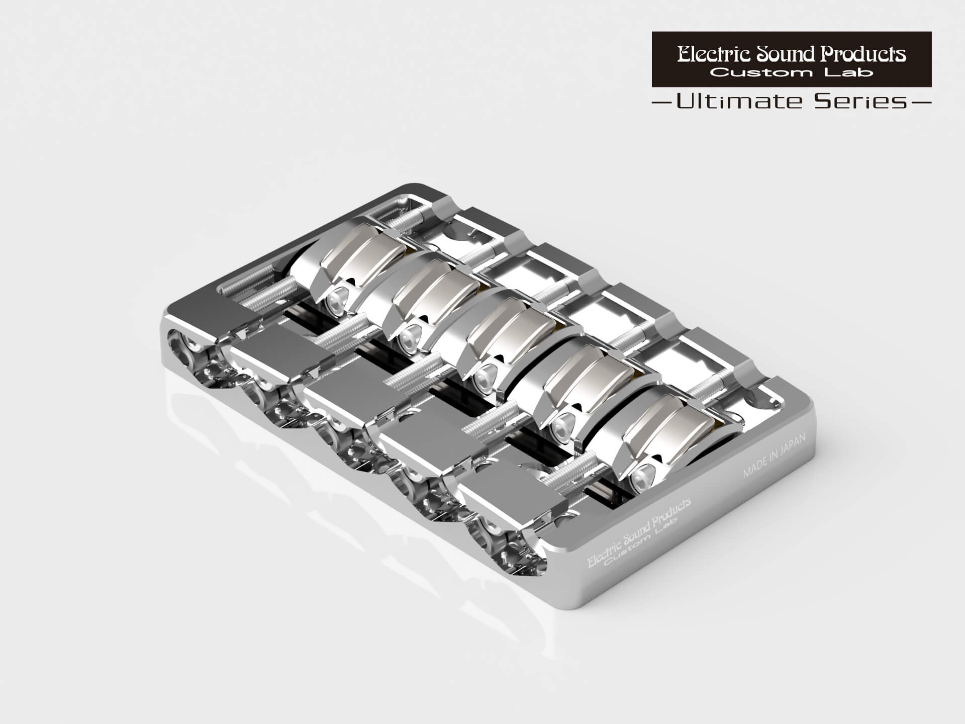 【ESP直営店】【ESP Parts】［ESP Custom Lab］ESP BB20-5 Brass -KUSABI- Chrome［カスタムラボ/パーツ/アルティメイトシリーズ/5弦ベース用/クローム]｜ESP CRAFT HOUSE店