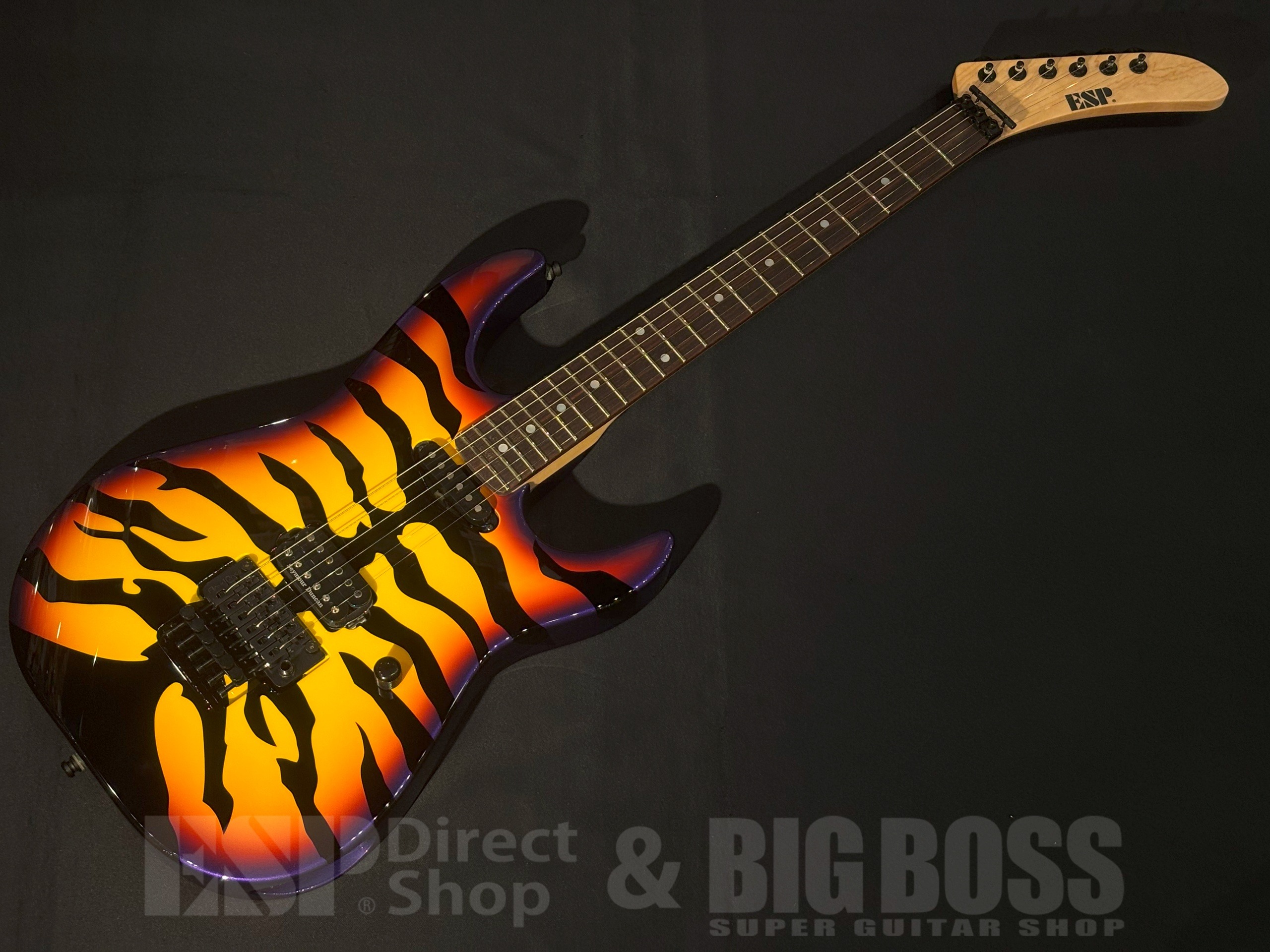 【ESP直営店】【即納可能】[GEORGE LYNCH] ESP PURPLE TIGER [ESP CUSTOMSHOP(大阪)より発送]｜ESP CRAFT HOUSE店