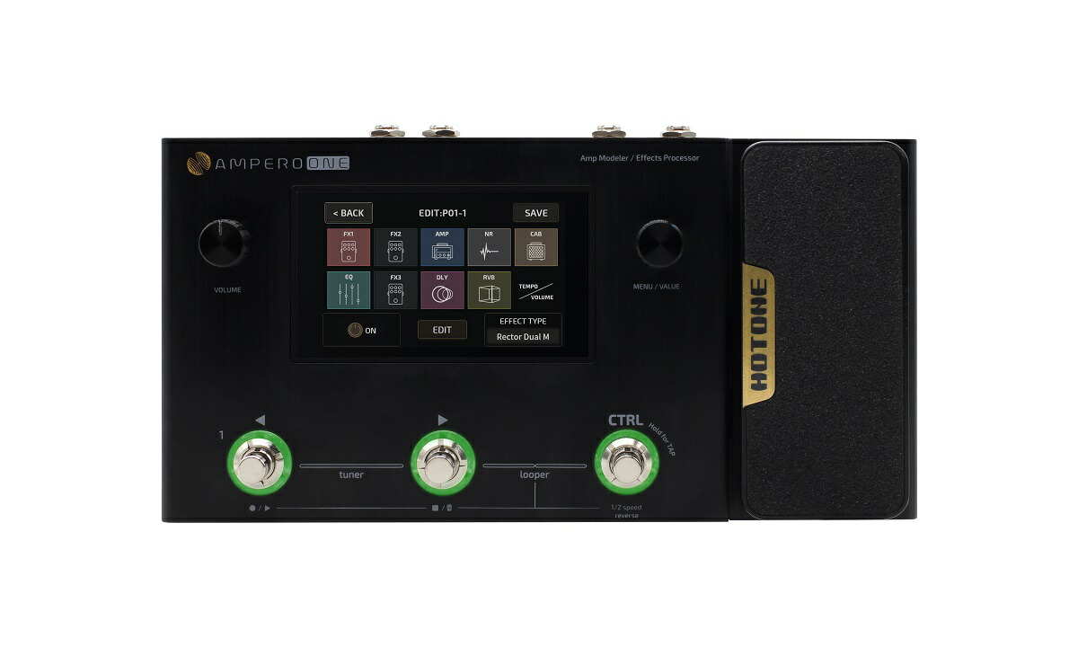 楽天市場】HOTONE Ampero Mini ホットーン アンプモデラー マルチ