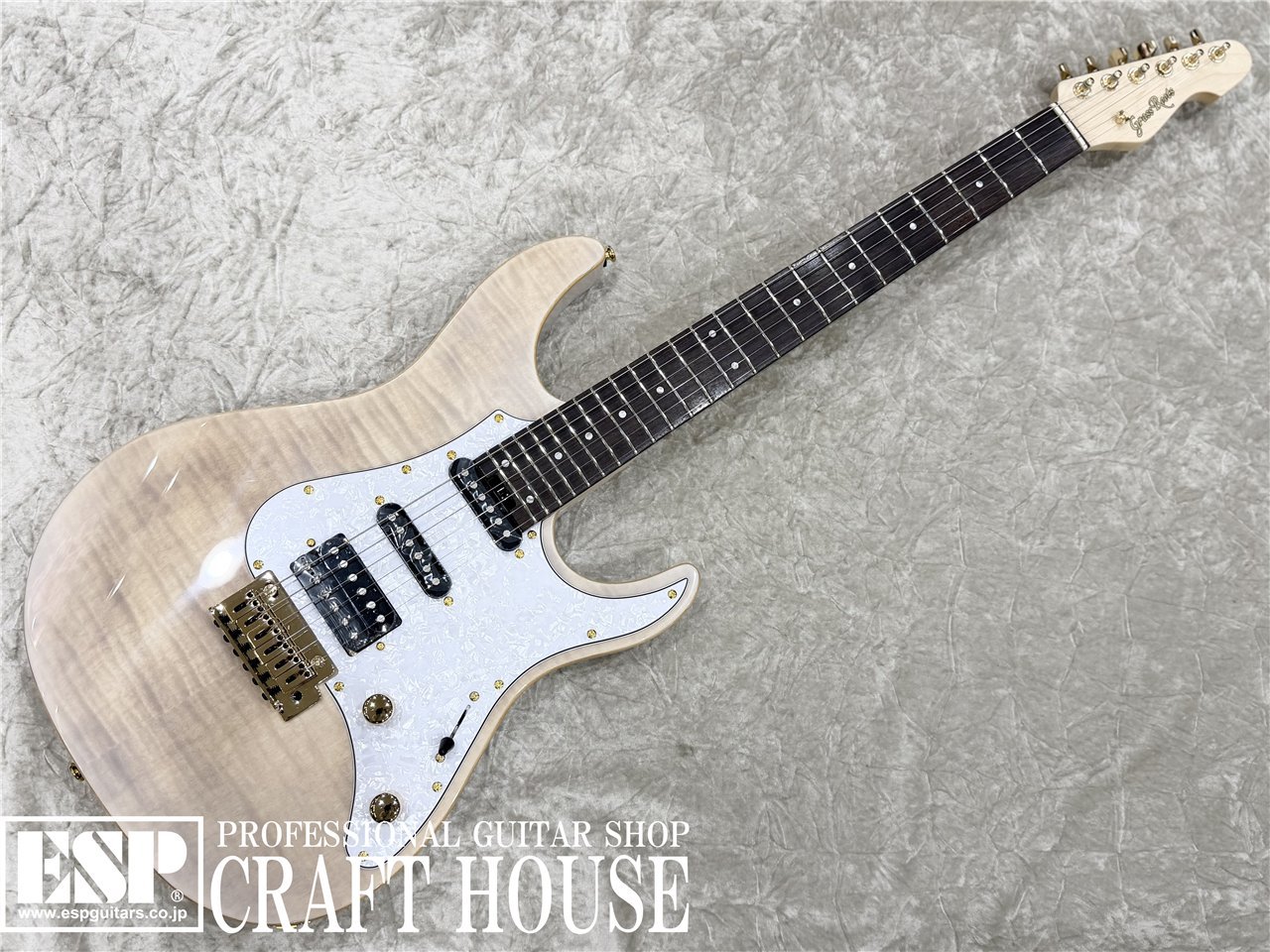 □GrassRoots/ESP□フォレストタイプエレキベース□G-FR-52B/STR□中古□