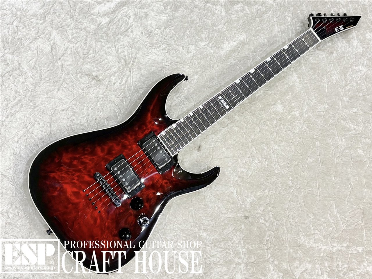 【ESP直営店】【即納可能】E-II E-II HORIZON NT-II / See Thru Black Cherry Sunburst[エレキギター、guitar]｜ESP CRAFT HOUSE店