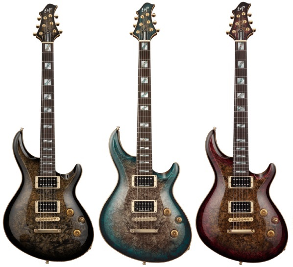 【ESP直営店】【受注生産】ESP MYSTIQUE-CTM Burled Maple[エレキギター、guitar]｜ESP CRAFT HOUSE店