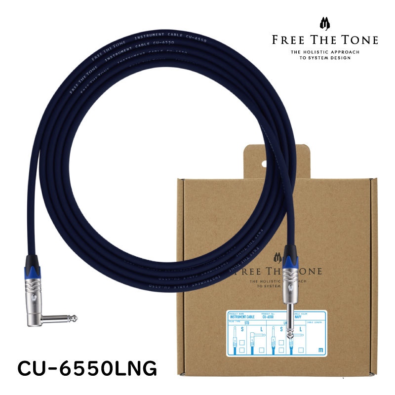 Free The Tone Instrument Cable CUI-6550LNG (3.0m SL