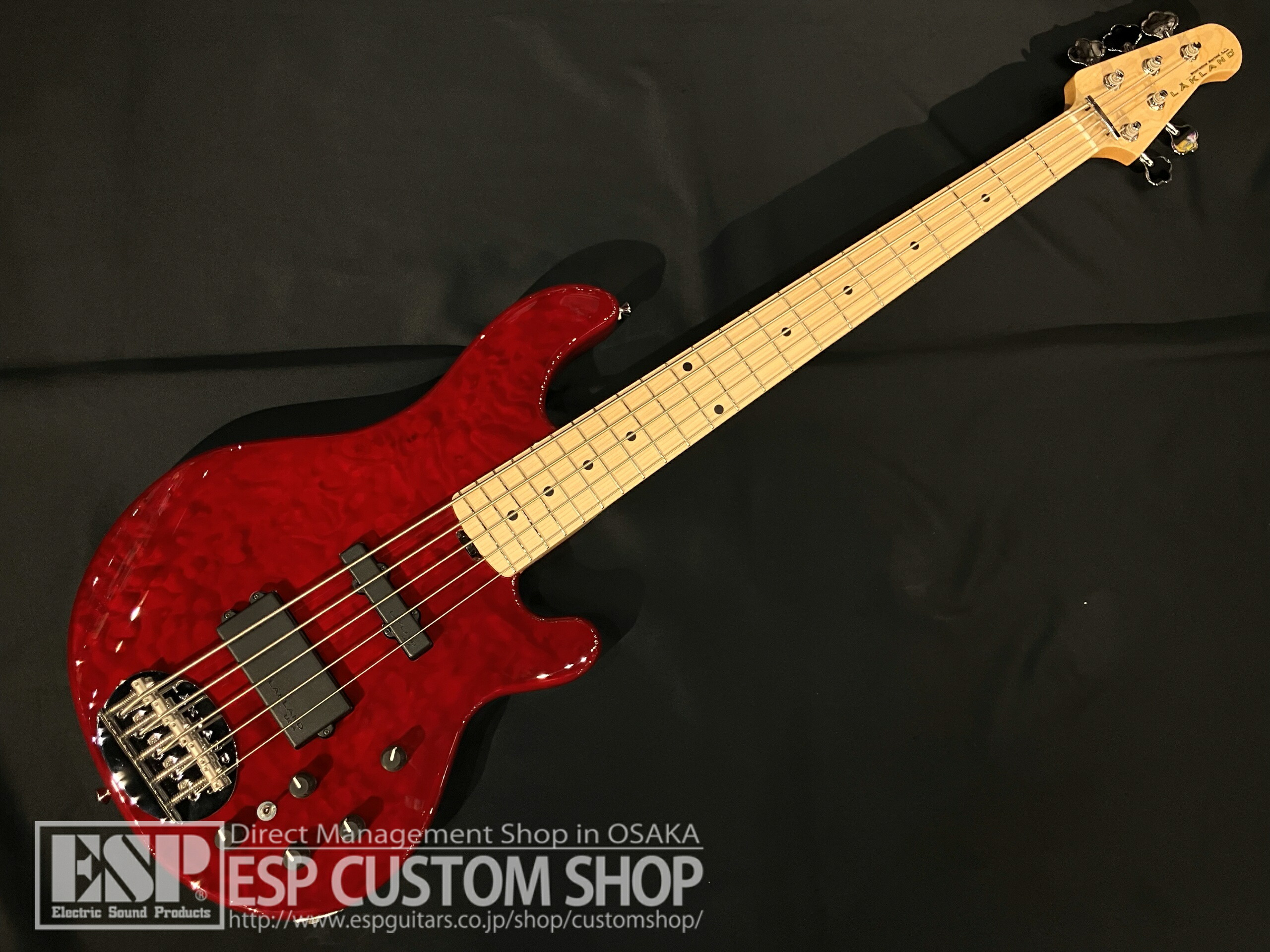 楽天市場】【ESP直営店】LAKLAND SK-5DX Cherry Sunburst