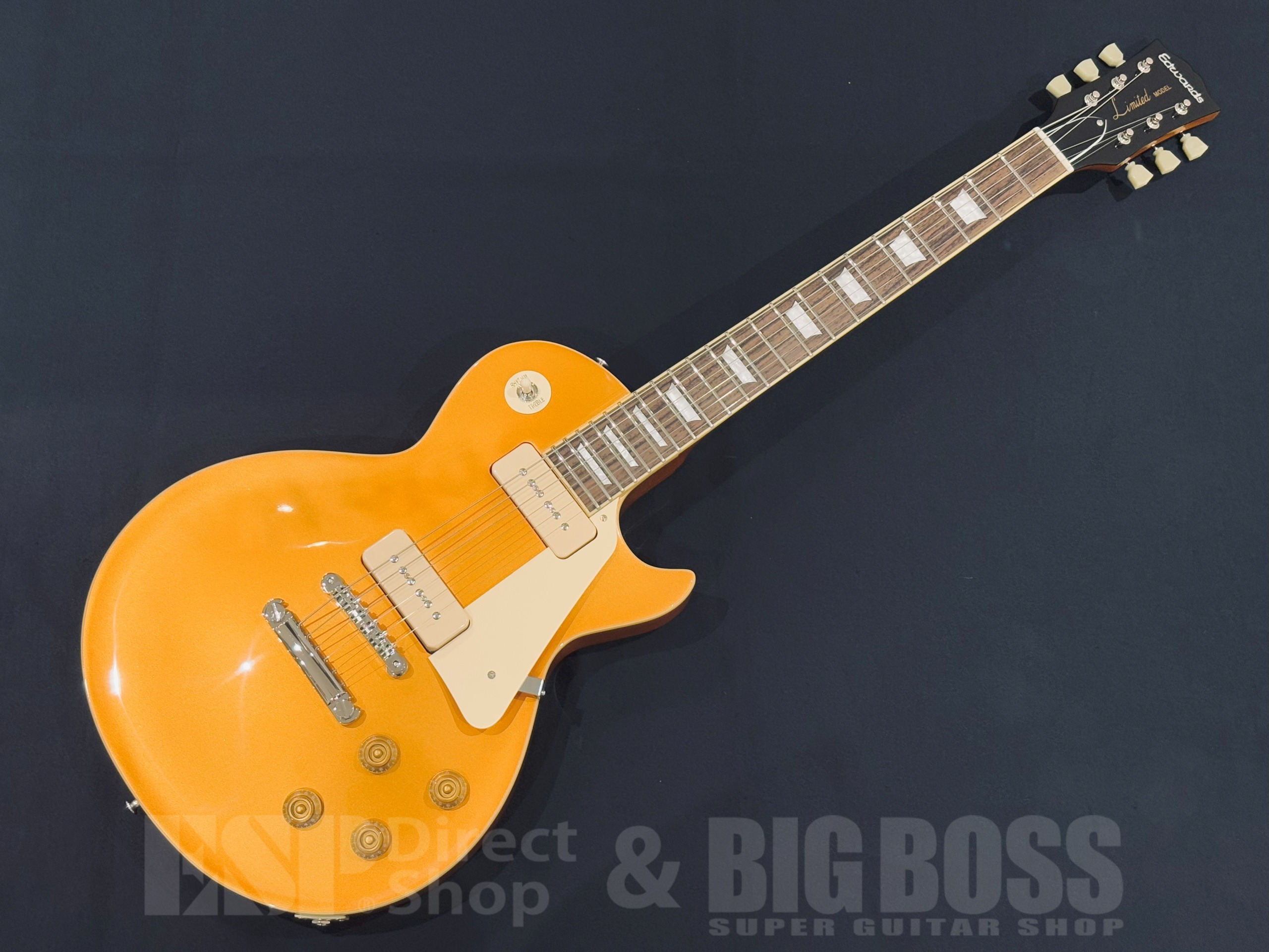Edwards Limited Model エレキギター ゴールド Edwards Limited Model エレキギター ゴールド Edwards Limited