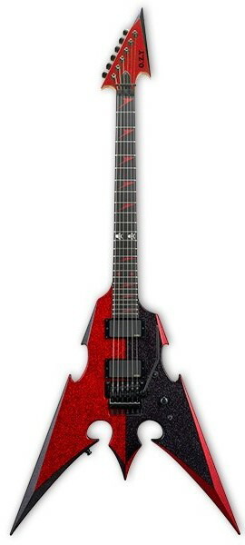 ギター ozaki baka Wylde Audio Barbarian Orange Buzzsaw Guitar - WYLDE 4571 | Studio Gear