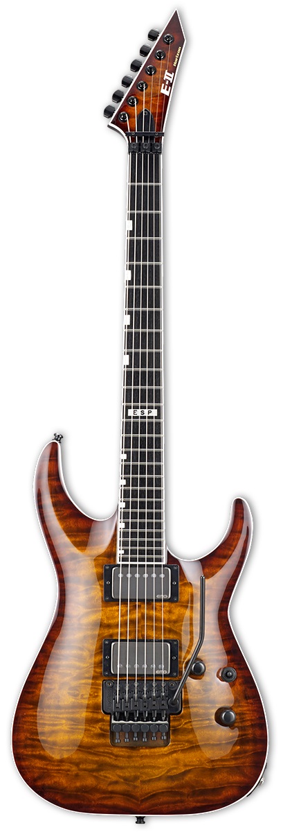 【ESP直営店】【受注生産】E-II HORIZON FR-II EMG / Tiger Eye Sunburst[エレキギター、guitar]｜ESP CRAFT HOUSE店