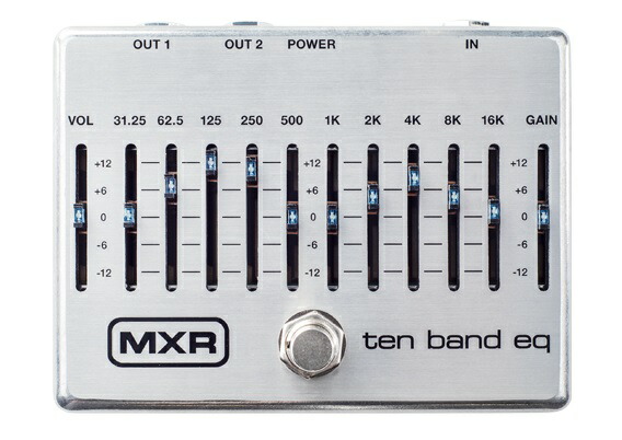 【ESP直営店】MXR / M108S 10 Band Graphic EQ[エフェクター、effectspedal]｜ESP CRAFT HOUSE店