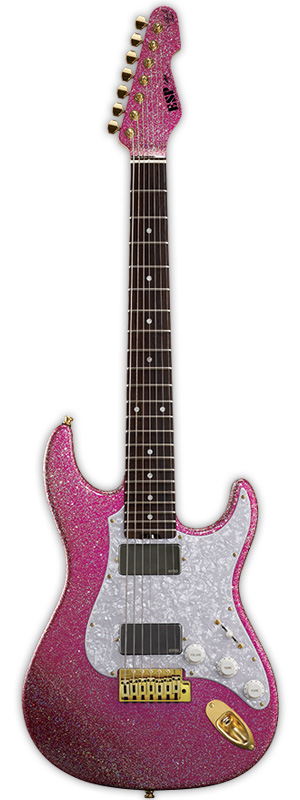 楽天市場 受注生産 大村孝佳モデル Esp Snapper 7 Ohmura Custom Twinkle Pink イーエスピー 7弦 エレキギター Bigboss