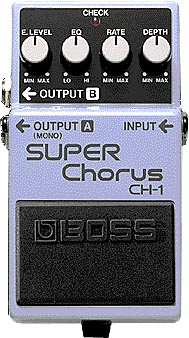【ESP直営店】BOSS　SUPER Chorus CH-1[エフェクター、effectspedal]｜ESP CRAFT HOUSE店