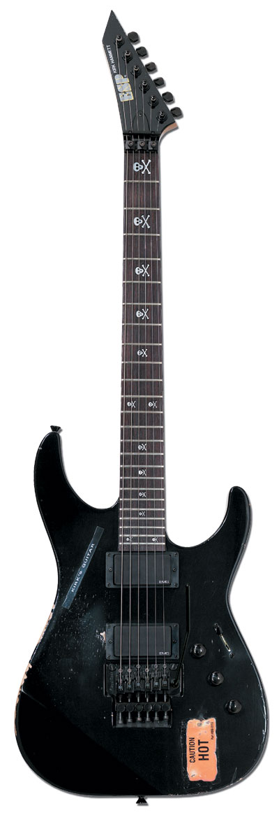 楽天市場】[JAMES HETFIELD METALLICA]ESP BLACK TRUCKSTER