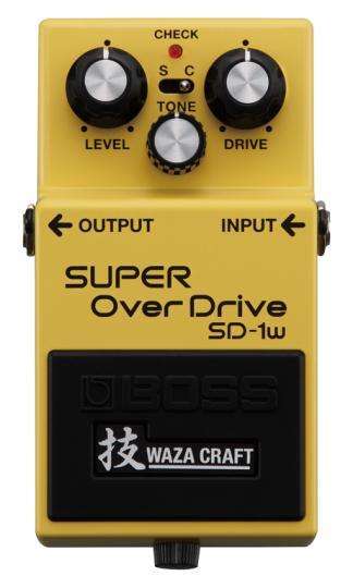 【ESP直営店】BOSS SUPER OverDrive SD-1W WAZA CRAFT[エフェクター、effectspedal]｜ESP CRAFT HOUSE店