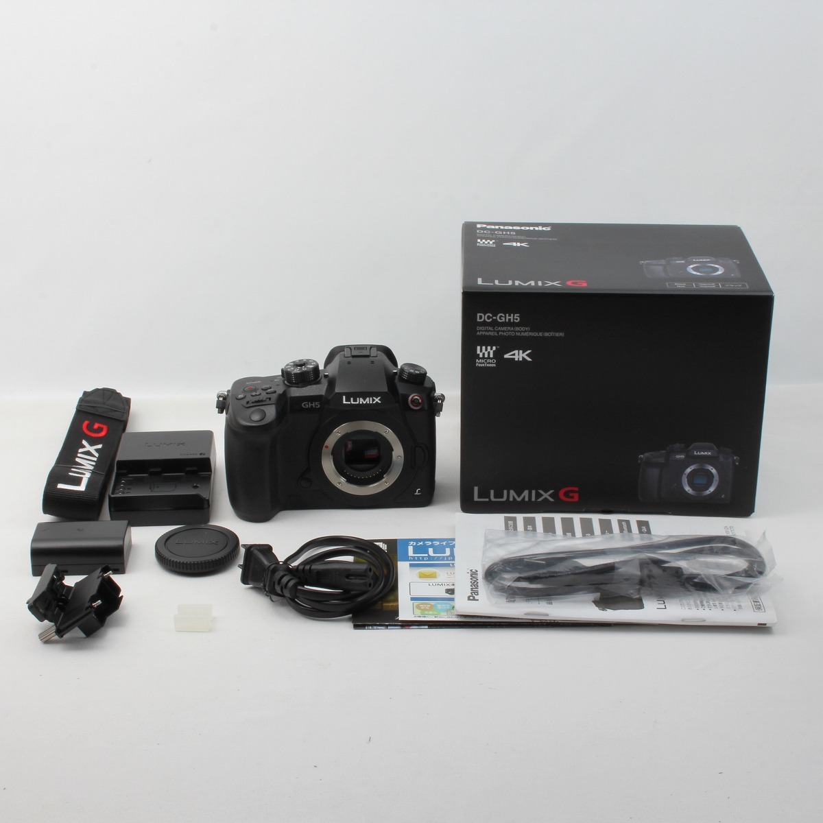 パナソニックLUMIX DC-GH5 品番 RD-SPM049+H-H014A | forstec.com