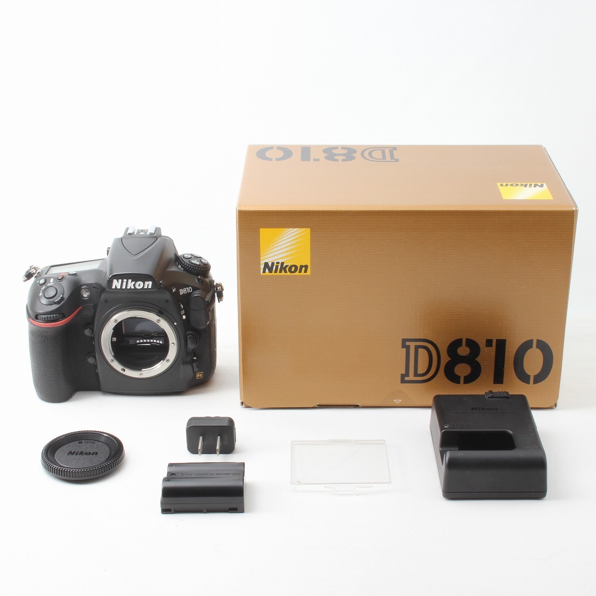 交換無料！ ニコン Nikon D810 ボディ モニターカバー 元箱 デジタル