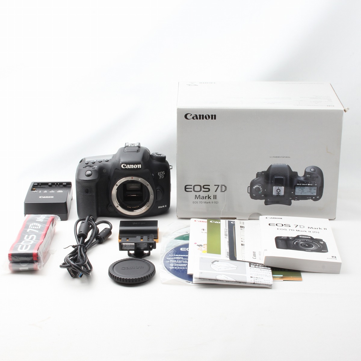 【中古】キヤノン Canon EOS 7D Mark II ボディ デジタル一眼レフカメラ 付属品満載 元箱◇M45361 | 株式会社　 ディライトスペース