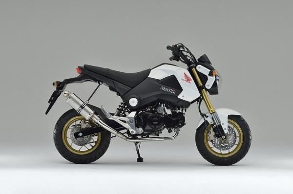 HMS ホンダ グロム MSX125 バイクマフラー EBJ-JC61 DELTA デルタ SUS ステンレス マフラー GROM タイ仕様 フルエキゾースト カスタム パーツ ドレスアップ 交換 社外品｜Valiente shop