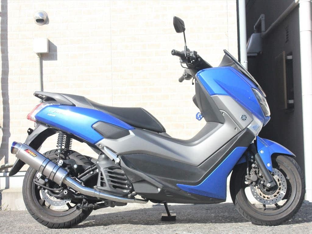 Realspeed NMAX125 NMAX155 バイクマフラー EBJ-SE86J 2BJ-SED6J 2BK-SG50J メテオ チタンソリッドマフラー フルエキ フルエキゾースト カスタム パーツ リアルスピード ヤマハ エヌマックス125 エヌマックス155｜Valiente shop