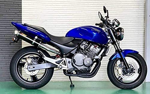 Realspeed ホーネット250 バイクマフラー MC31 全年式対応 クーガ ステンレス ブラックカラー マフラー フルエキ フルエキゾースト カスタム パーツ ドレスアップ 交換 社外品 HORNET250 リアルスピード ホンダ｜Valiente shop