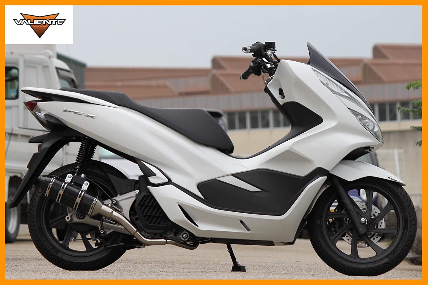 Valiente PCX125 PCX150 マフラー 2BJ-JF81 2BK-KF30 カルマ カーボンタイプ バイクマフラー バイクパーツ フルエキ フルエキゾースト カスタム パーツ ドレスアップ 交換 社外品 重低音 バリエンテ ホンダ｜Valiente shop