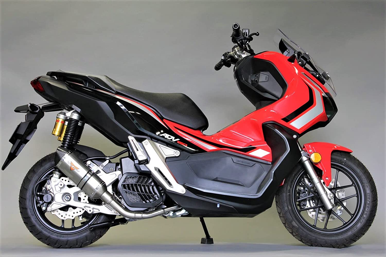 Valiente ADV150 マフラー 2BK-KF38 レトルノ ドライカーボン マフラー フルエキ フルエキゾースト カスタム パーツ ドレスアップ 交換 社外品 重低音 バリエンテ ホンダ