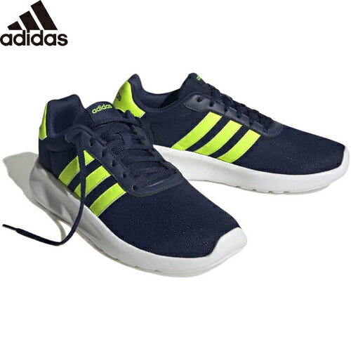 【楽天市場】アディダス adidas メンズ ランニングシューズ ライト レーサー 3.0 Lite Racer 3.0 ダークブルー/レモン