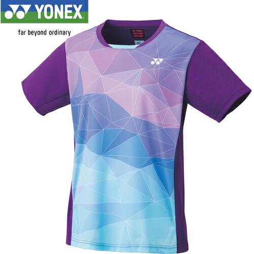 ヨネックス　ユニフォーム　ピンク　ストライプ柄 楽天市場】ヨネックス YONEX レディース ゲームシャツ ブライト
