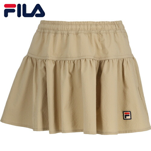 楽天市場】フィラ FILA レディース ガンクラブチェック スコート