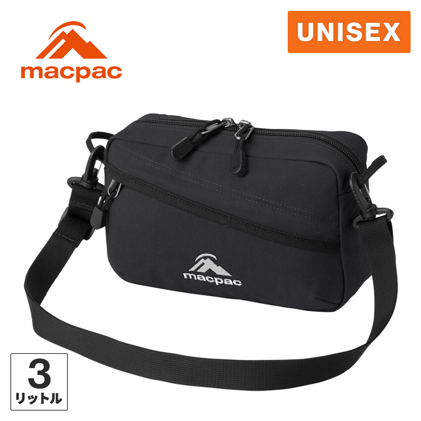 ヒ*デ様 Macpac ブラック スリングバッグ マックパック-macpac クエストスリングならアシーズブリッジが