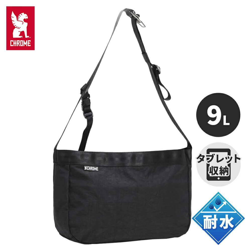楽天市場】CHROME クローム メッセンジャーバック メンズ ブラック