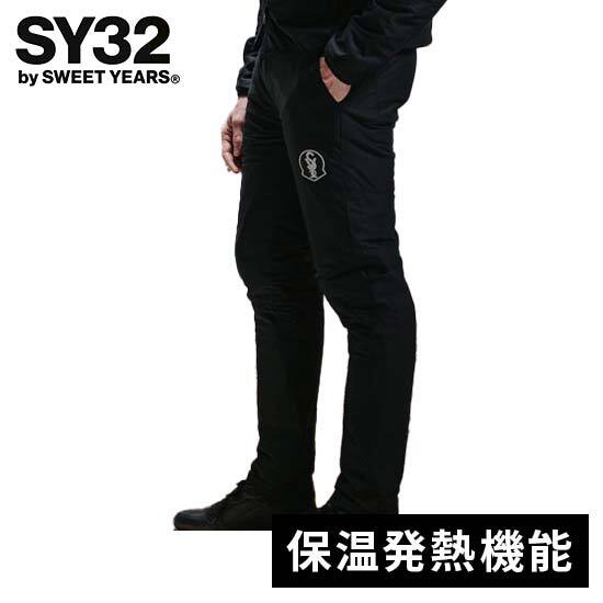 SY32 by SWEET YEARS 黒パンツ ブラック 【SY32 by SWEET YEARS(エスワイサーティトゥバイスィート