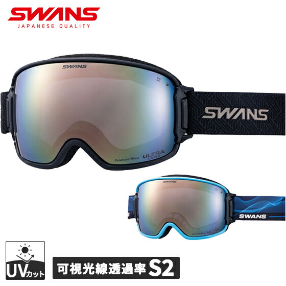 楽天市場】スワンズ RIDGELINE ULTRA偏光ミラーモデル スノー ゴーグル