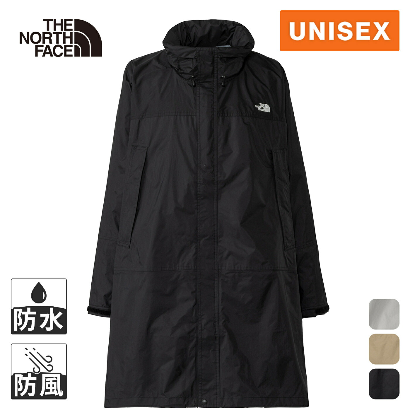 ザ・ノース・フェイス メンズ レディース レインウェア ハイドレナ レインポンチョ Hydrena Rain Poncho NP12630 THE NORTH FACE ノースフェイス