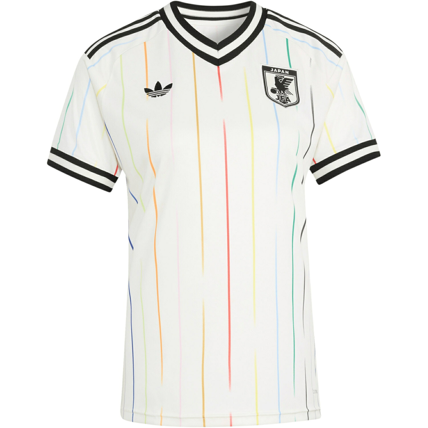 アディダス adidas レディース サッカーウェア レプリカユニフォーム 2026 サッカー日本女子代表 アウェイ レプリカ ユニフォーム WOMEN オフホワイト/ブラック SV488 JZ9699