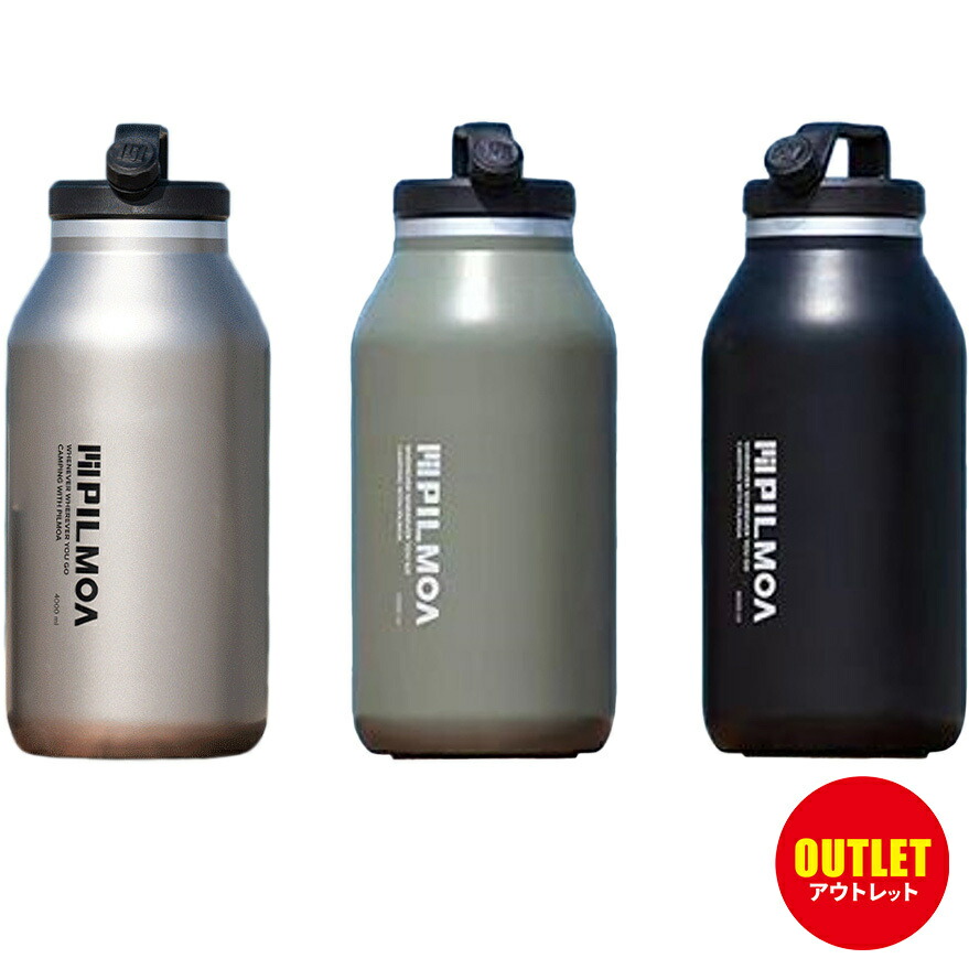 [訳あり]ピルモア PILMOA 大容量真空タンブラー4L シルバー E4000-T Silber｜YOCABITO　店