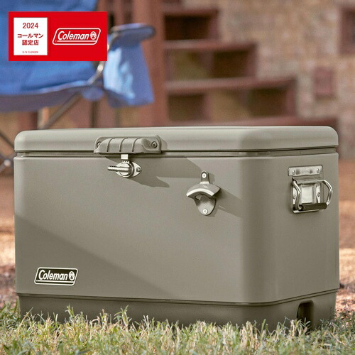 コールマン Coleman クーラーボックス 54QTスチールベルト クーラー