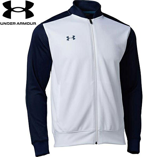 ★セールsale 12％OFF★ アンダーアーマー UNDER ARMOUR メンズ レディース ウォームアップ ニットジャケット ネイビー/ホワイト/ブラック 1314108 414