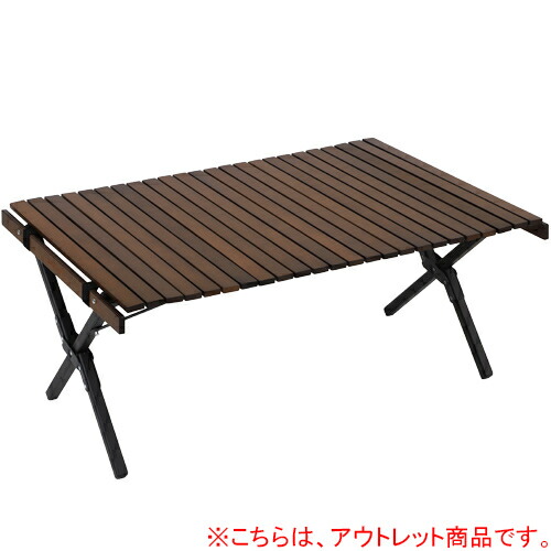 楽天市場】折りたたみ ウッドロールテーブル 90×60cm/120×50cm QC