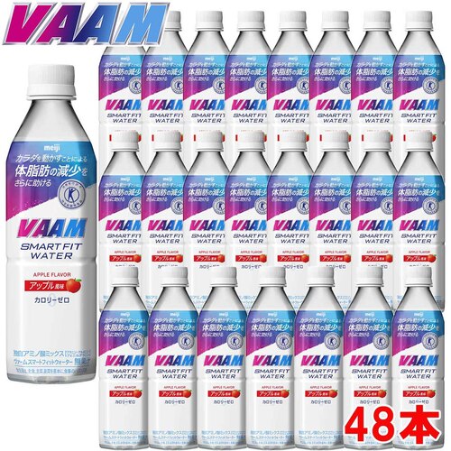 15日限定 最大2 000円offクーポン配布 ヴァーム Vaam ヴァーム スマートフィットウォーター アップル風味 1箱 24本入り 2セット 48本入り 500ml 24本 機能性表示食品 アミノ酸 体脂肪 燃焼 トレーニング スポーツ Bixahuman Com