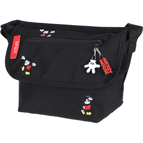 マンハッタンポーテージ Manhattan Portage メッセンジャーバッグ Casual Manhattan Messenger Bag ミッキーマウス Mickey Messenger Casual Mouse ブラック Mp1603mic ｅｓｐｏｒｔｓ楽天支店秋冬モデル ショルダーバッグ バッグ ディズニー 鞄