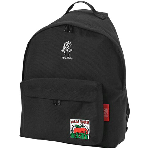 逸品 マンハッタンポーテージ Manhattan Portage ビッグアップル バックパック キースへリング Big Apple Backpack Keith Haring ブラック Mp1210kh21 超可爱 Www Purpleforparents Us